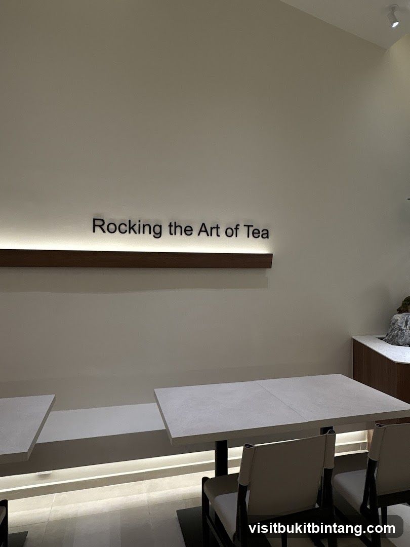 Modern Tea House Interior