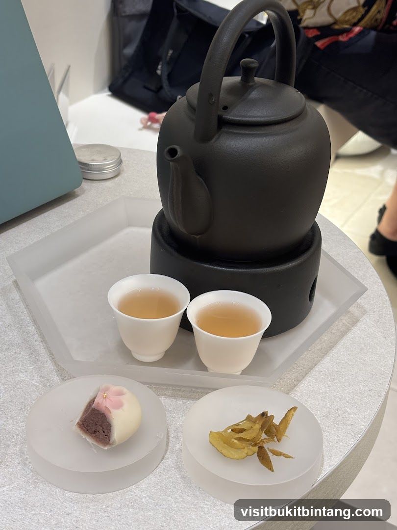 Tea Set with Pastry