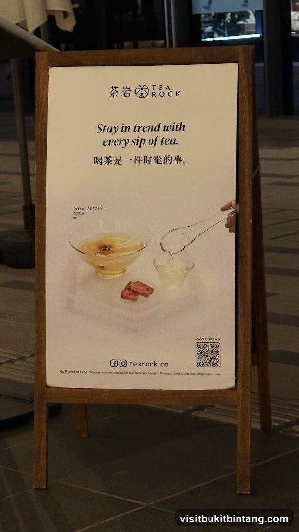Tea Rock Advertisement