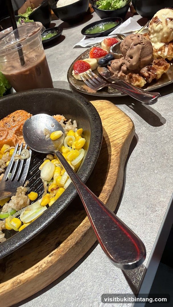 Dessert and Savory Meal