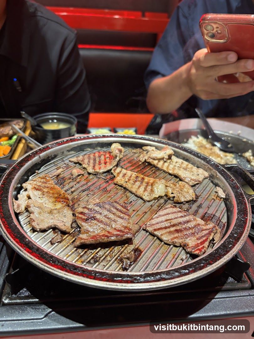 Grilling Meat