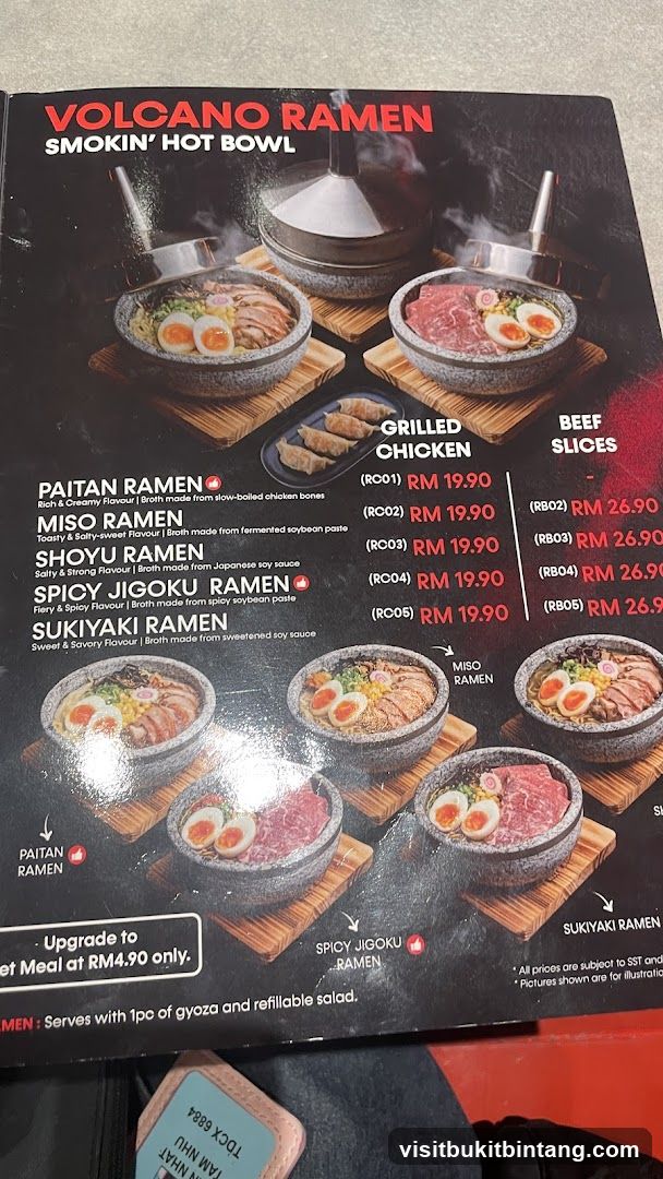 VOLCANO RAMEN SMOKIN' HOT BOWL