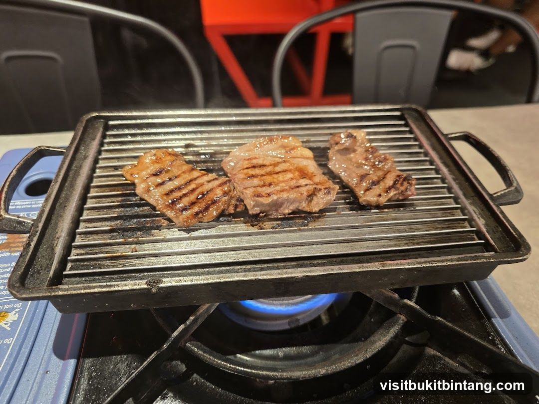 Grilling Meat