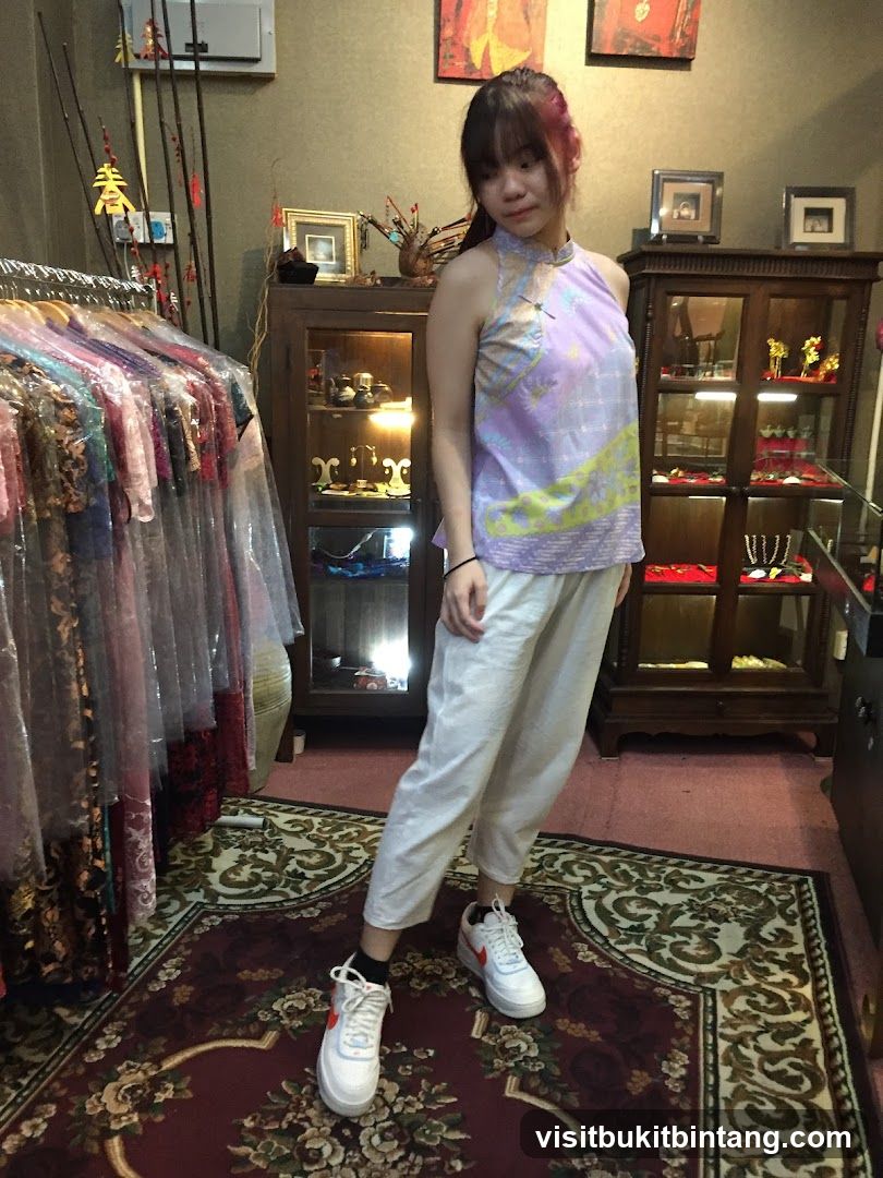 Woman in a store