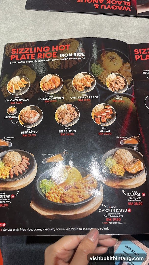Sizzling Hot Plate Rice Iron Rice