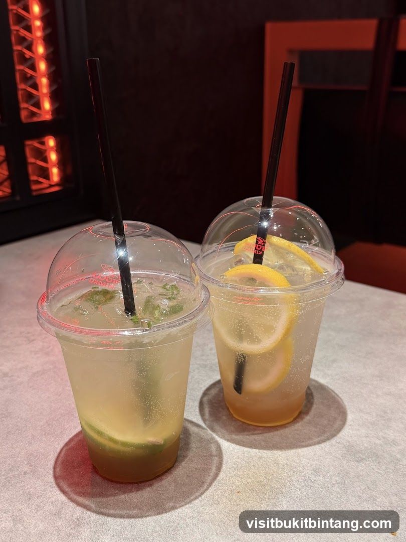 Two Refreshing Drinks