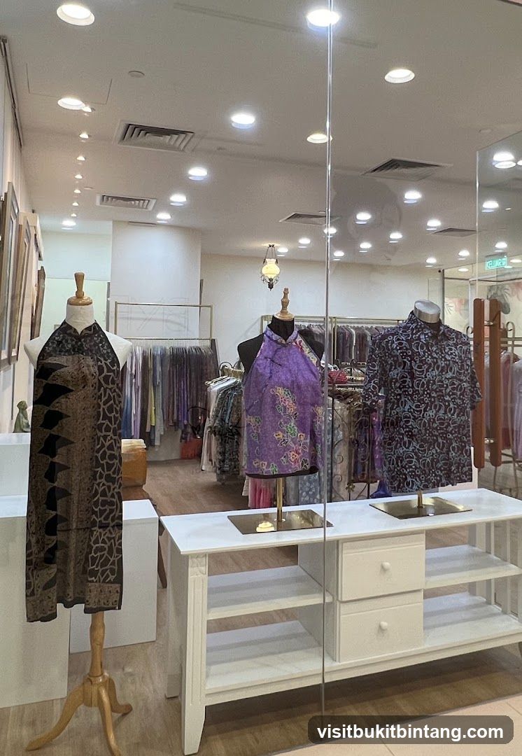 Batik Clothing Display