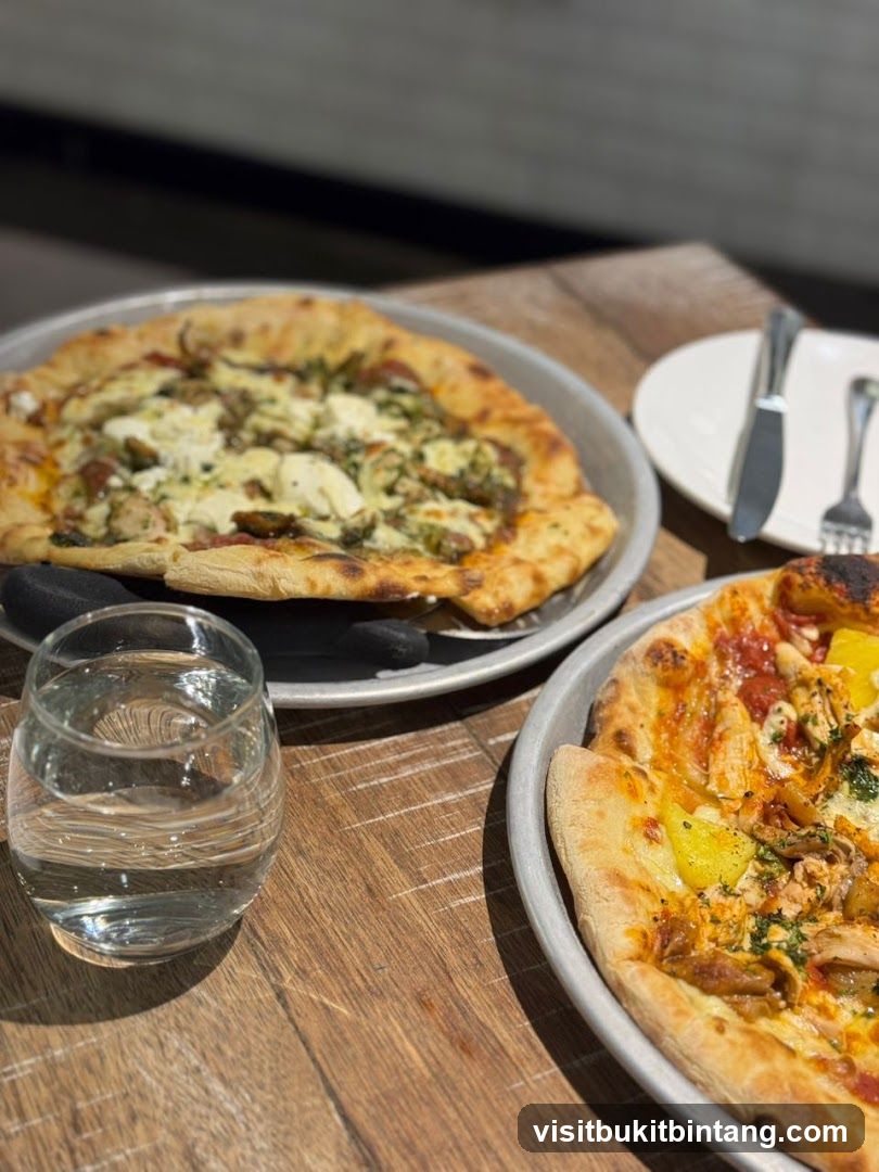 Two Pizzas and a Drink