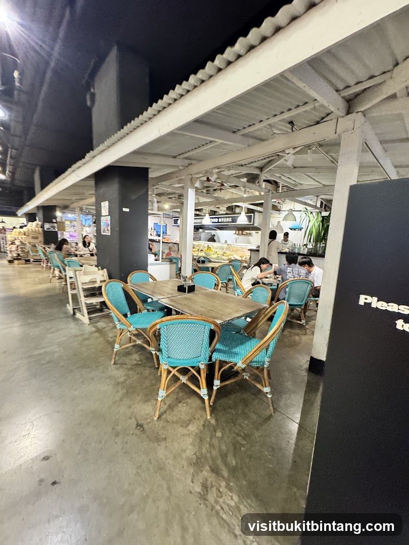 Restaurant Interior with Outdoor Seating