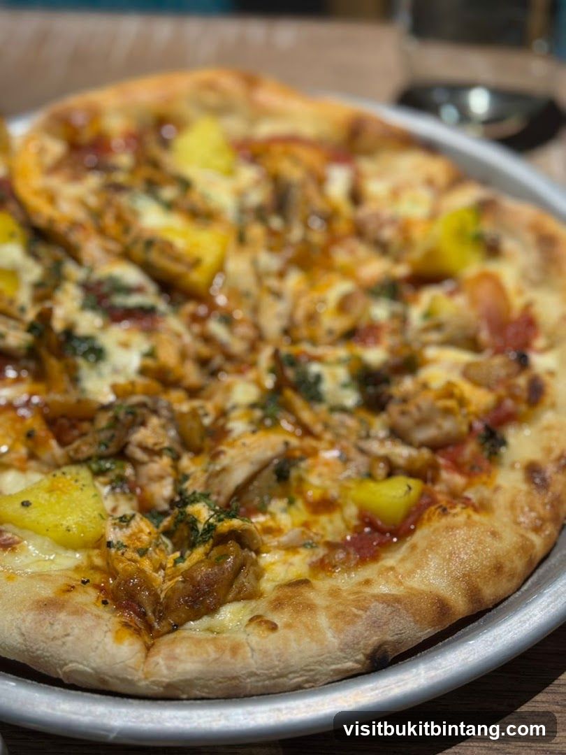 Chicken and Pineapple Pizza
