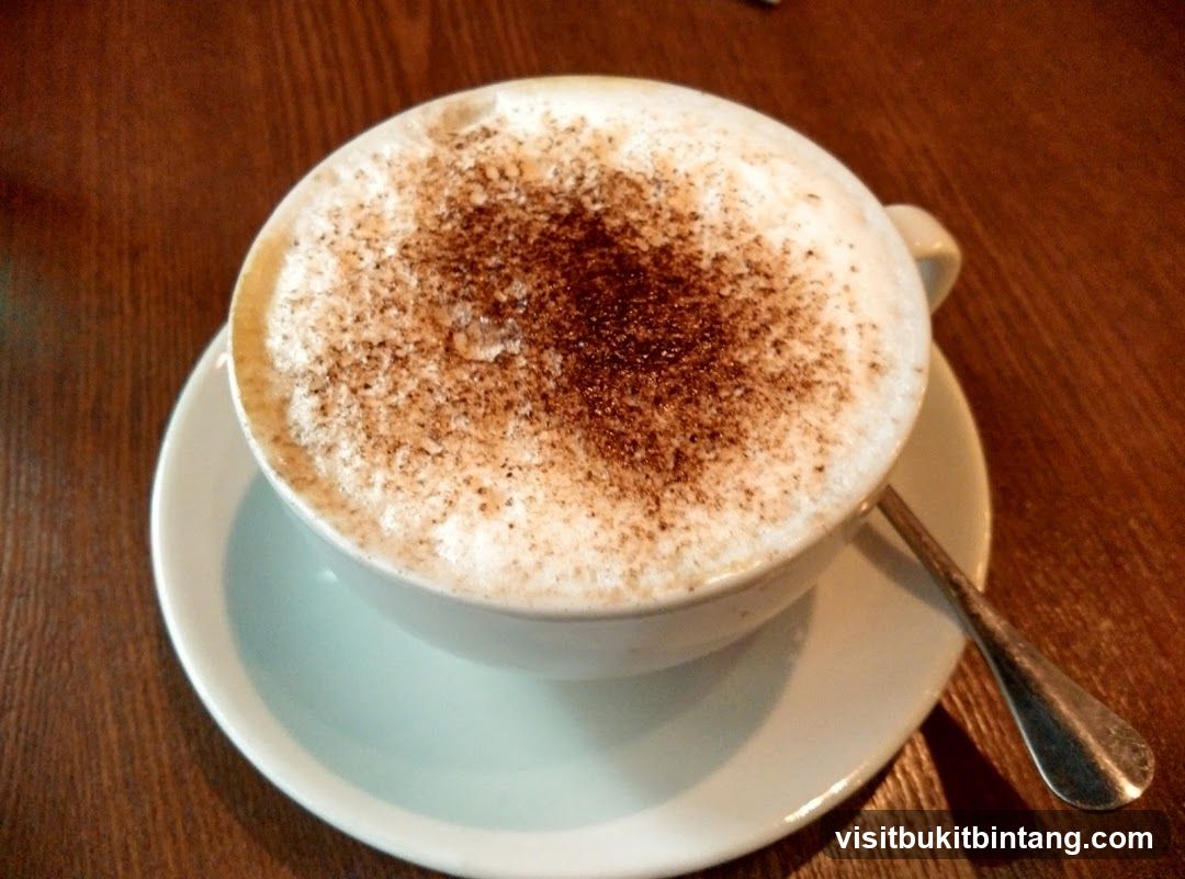 Cappuccino with Chocolate Sprinkles
