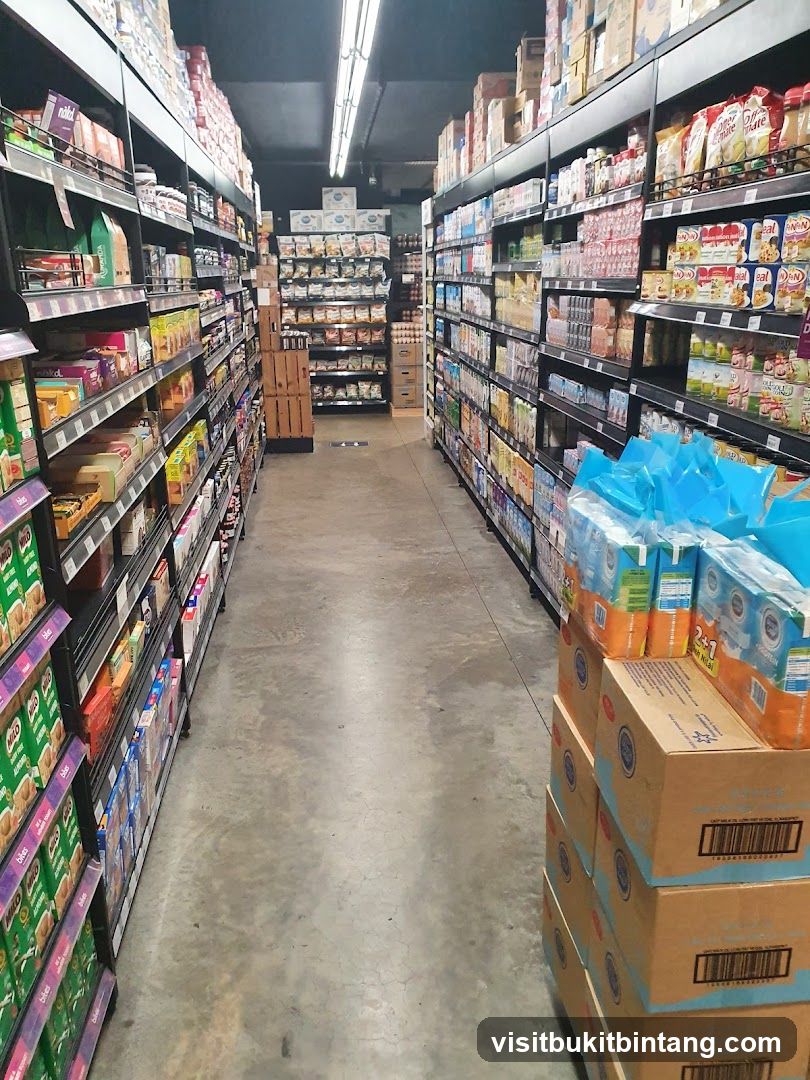 Supermarket Aisle