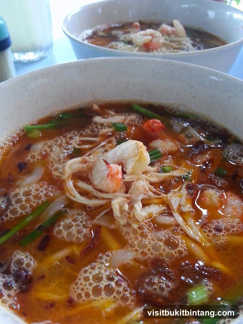 Noodle Soup with Shrimp