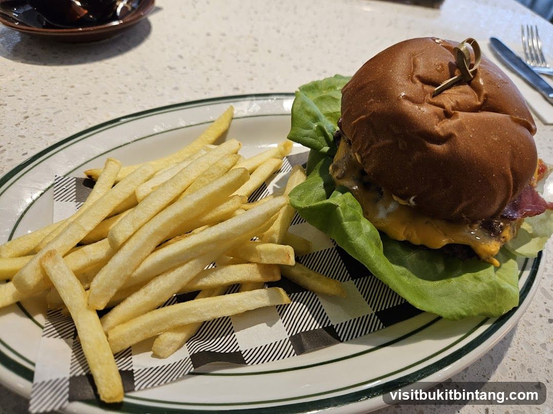 Burger and Fries