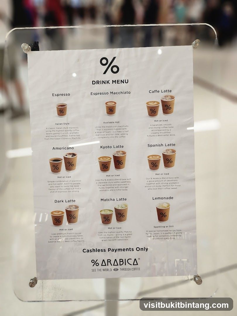 DRINK MENU