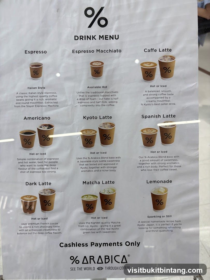 DRINK MENU