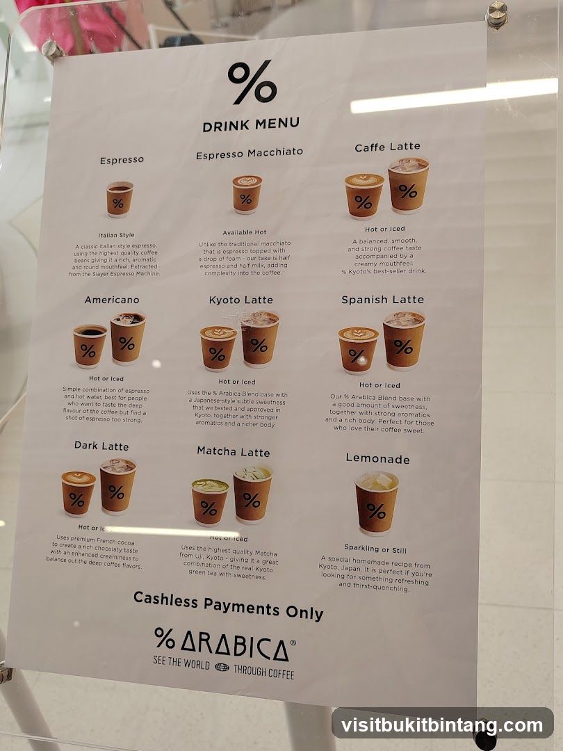 DRINK MENU