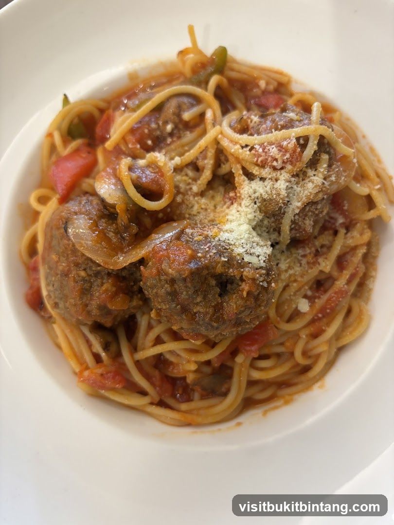 Spaghetti and Meatballs