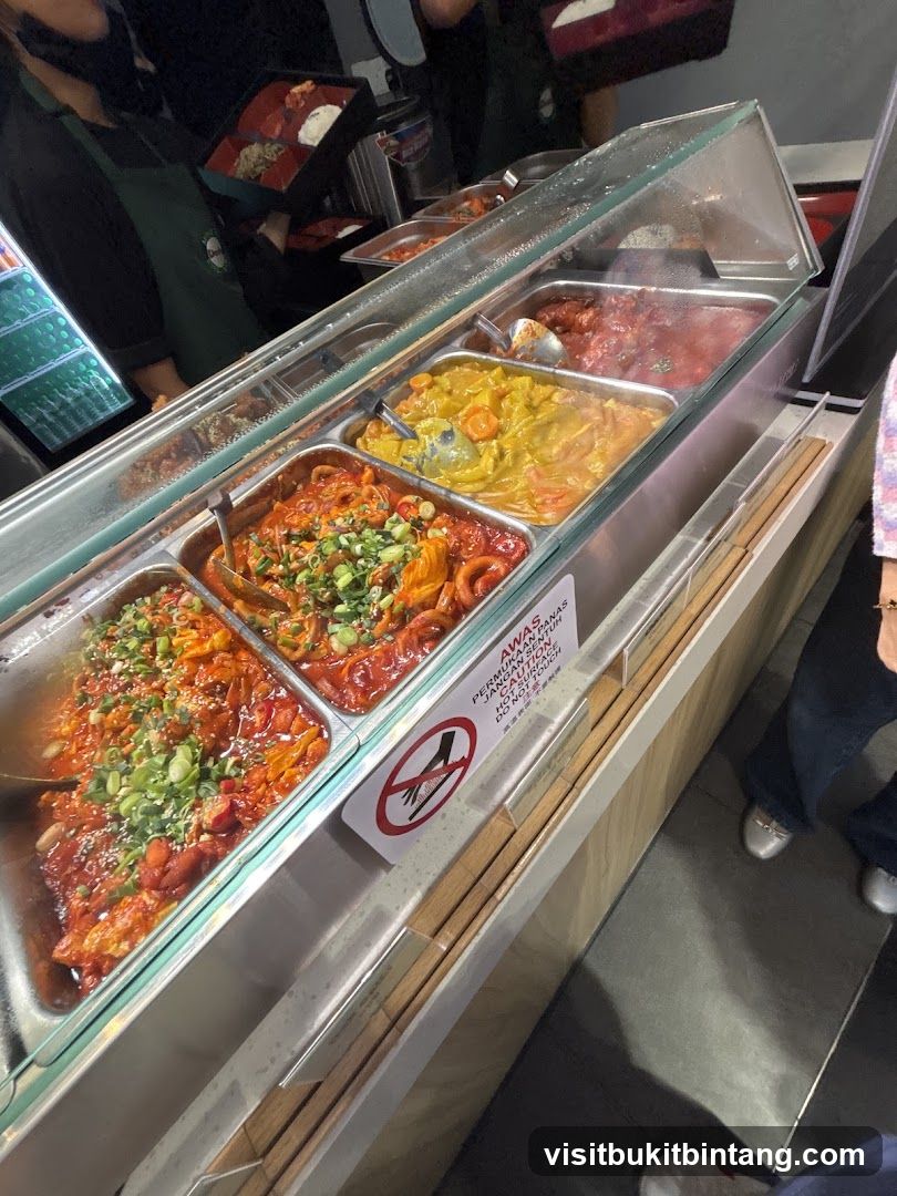 Buffet Food Display