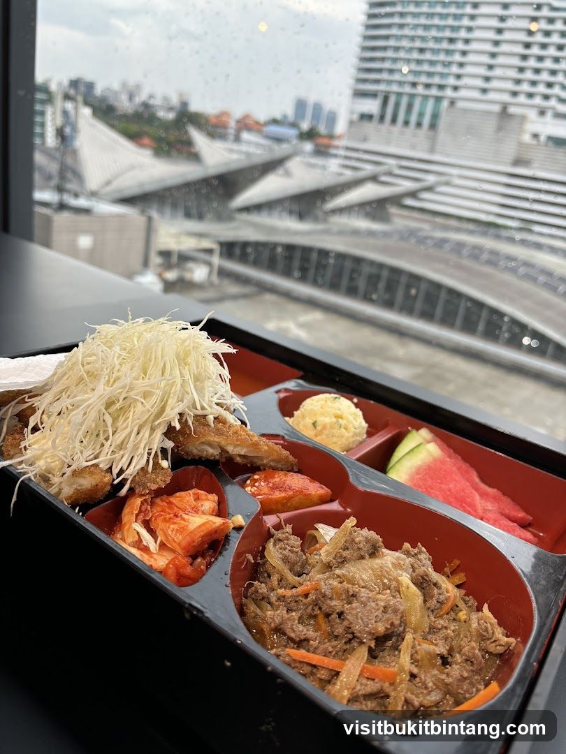 Bento Box with City View