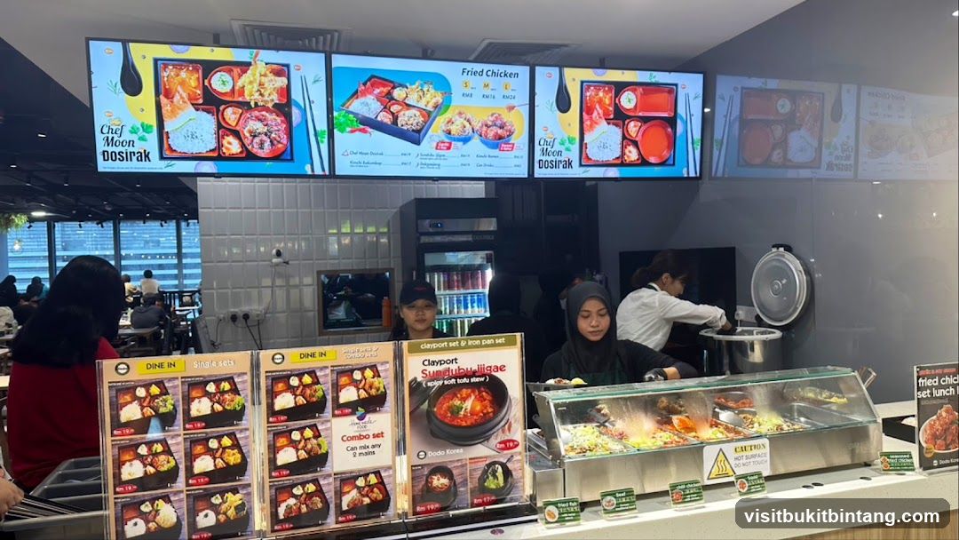 Korean Food Counter