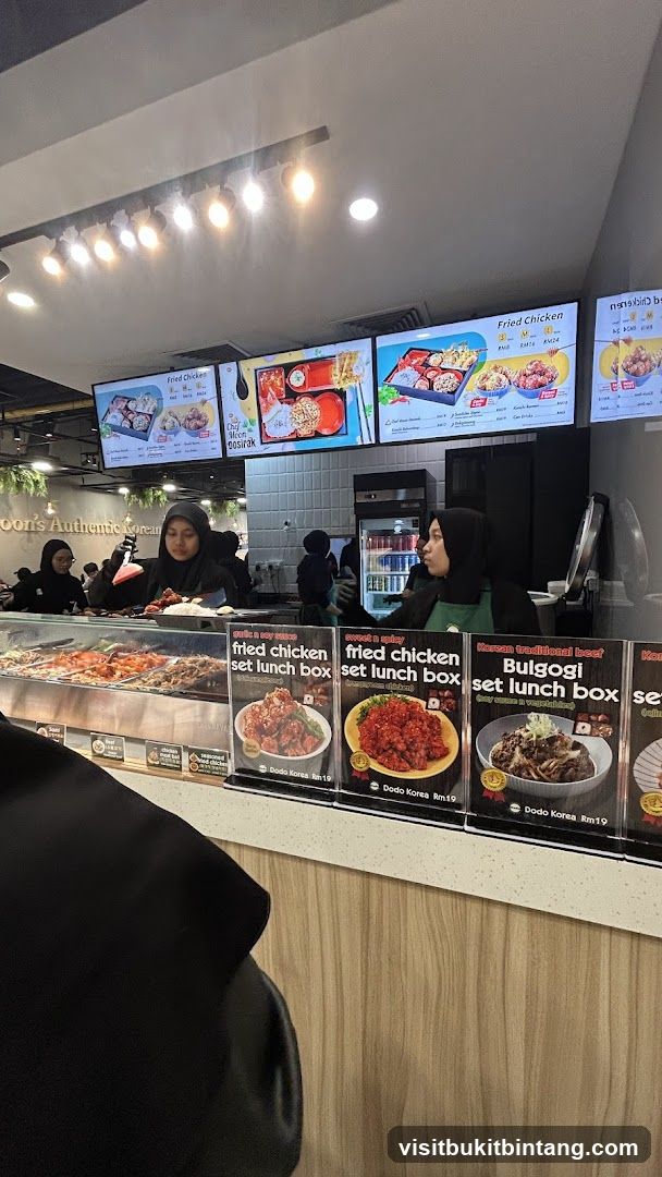 Korean Food Stall