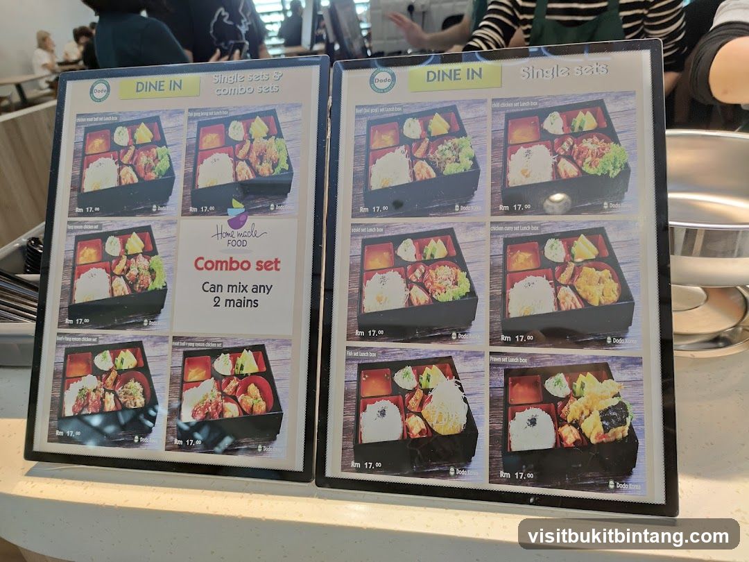 Dine In Single Sets & Combo Sets