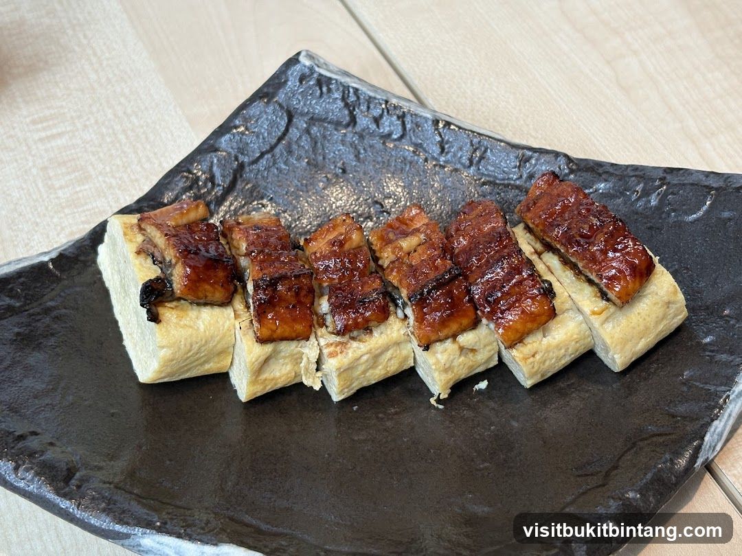 Eel and Egg Dish