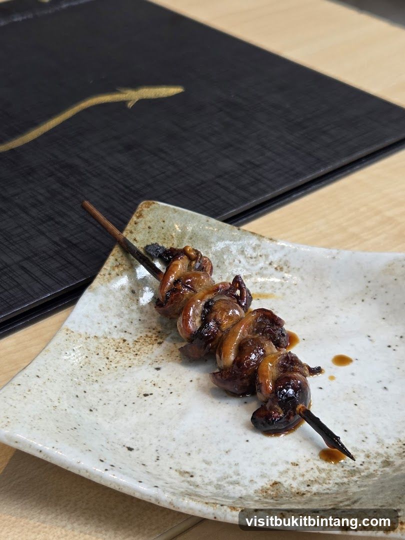 Grilled Eel Skewer