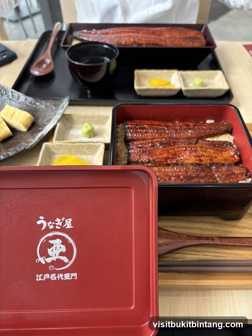 Unagi Donburi Meal