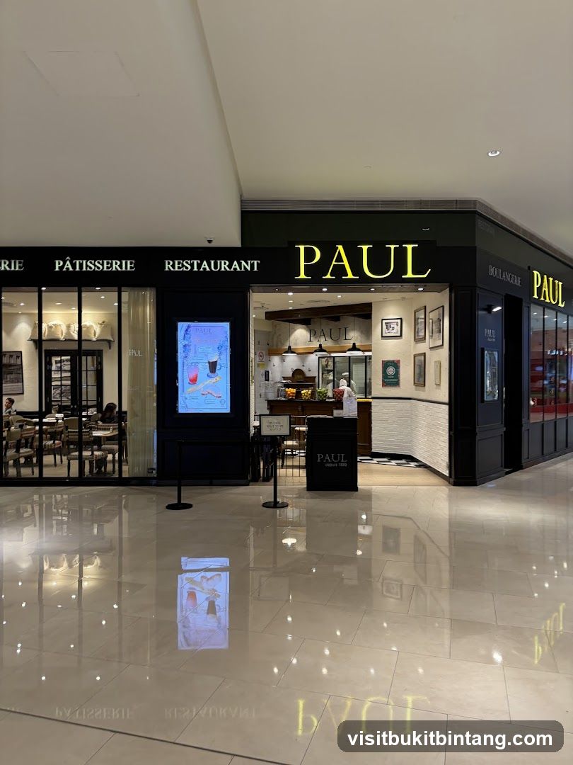Paul Restaurant • Pavilion Kuala Lumpur