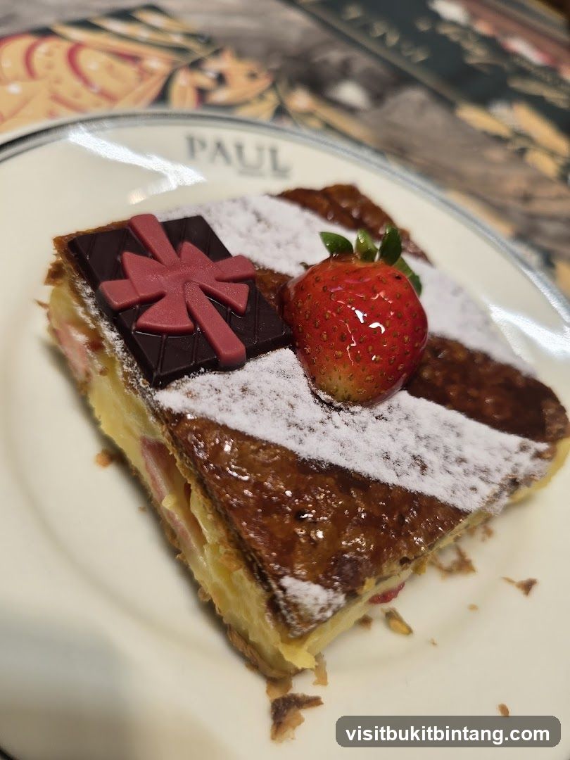 Strawberry Napoleon Pastry