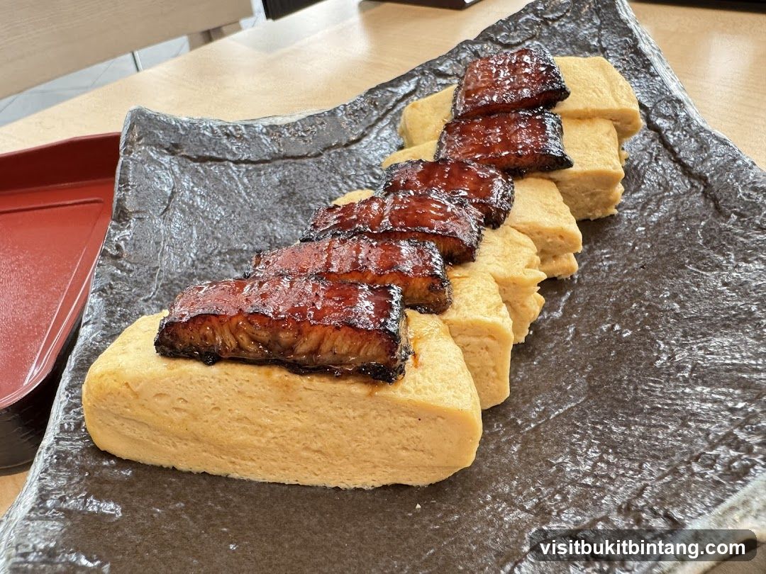 Tamagoyaki with Grilled Eel