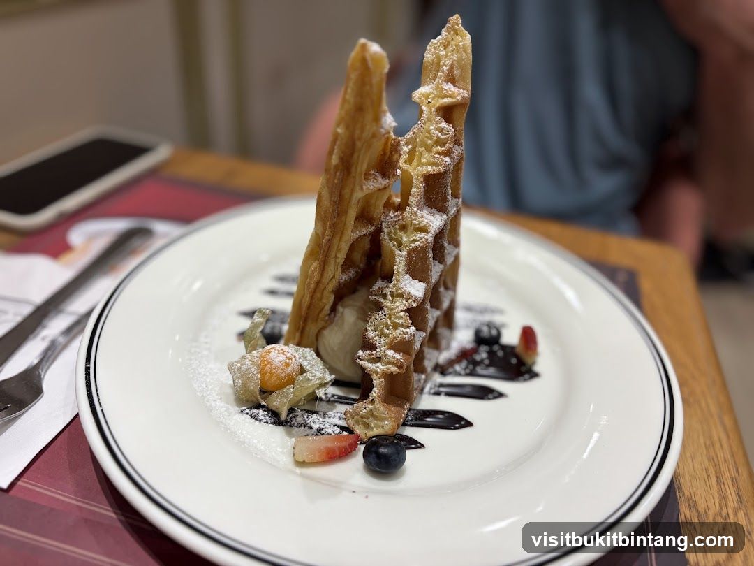 Waffle Dessert