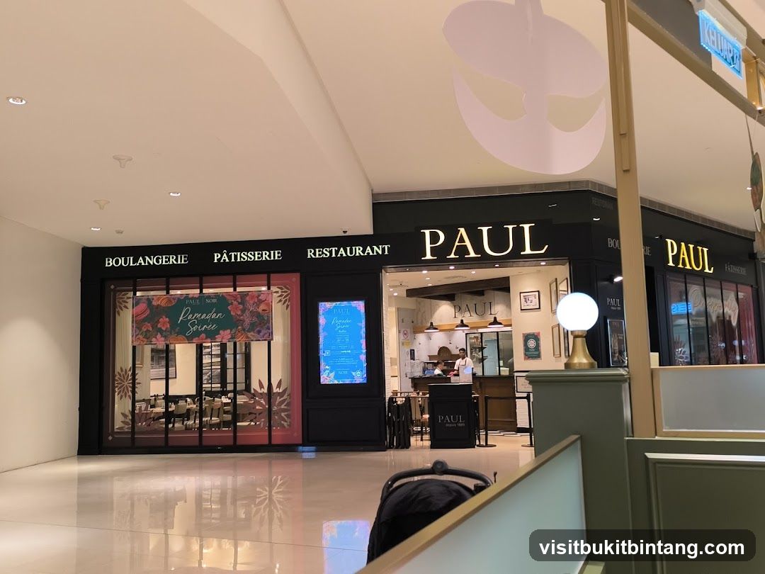 Paul Restaurant • Pavilion Kuala Lumpur