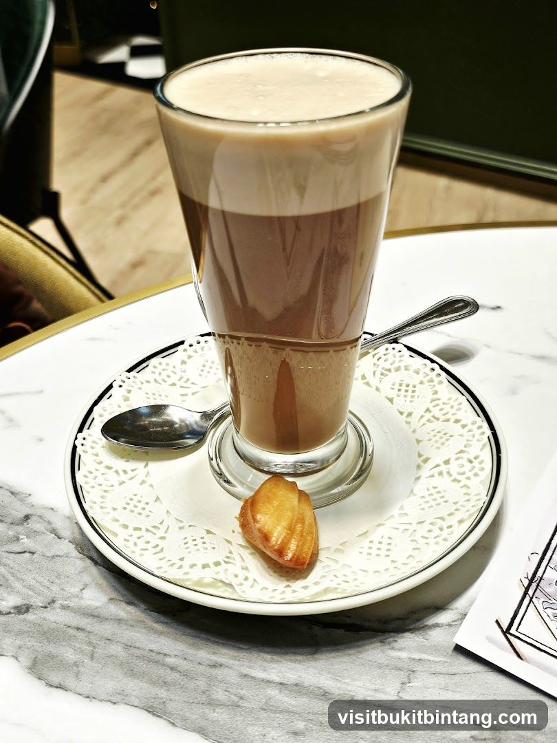 Hot Chocolate with Madeleine