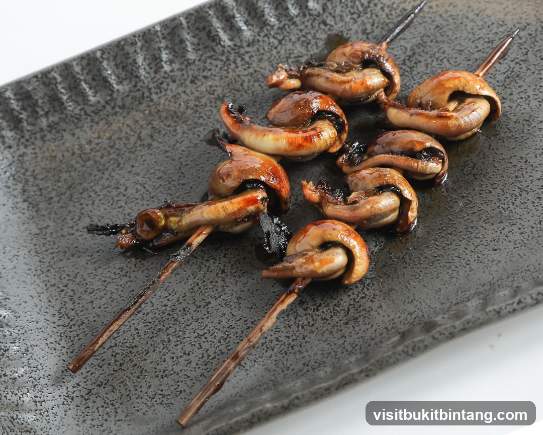 Grilled Eel Skewers