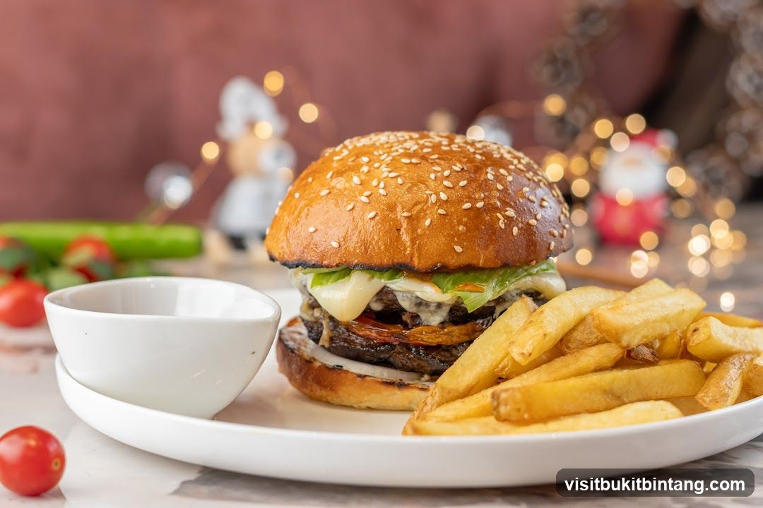 Burger and Fries