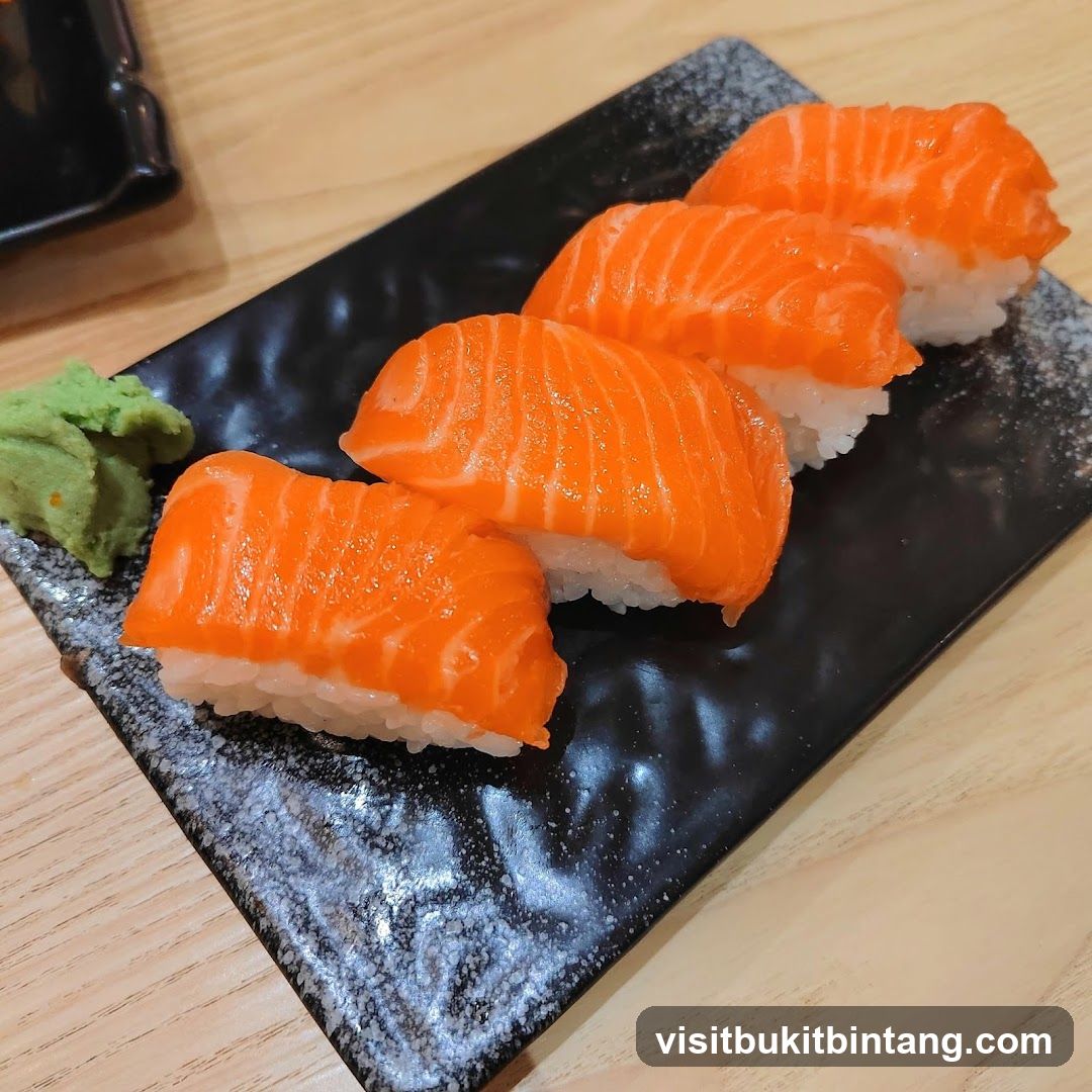 Salmon Nigiri Sushi