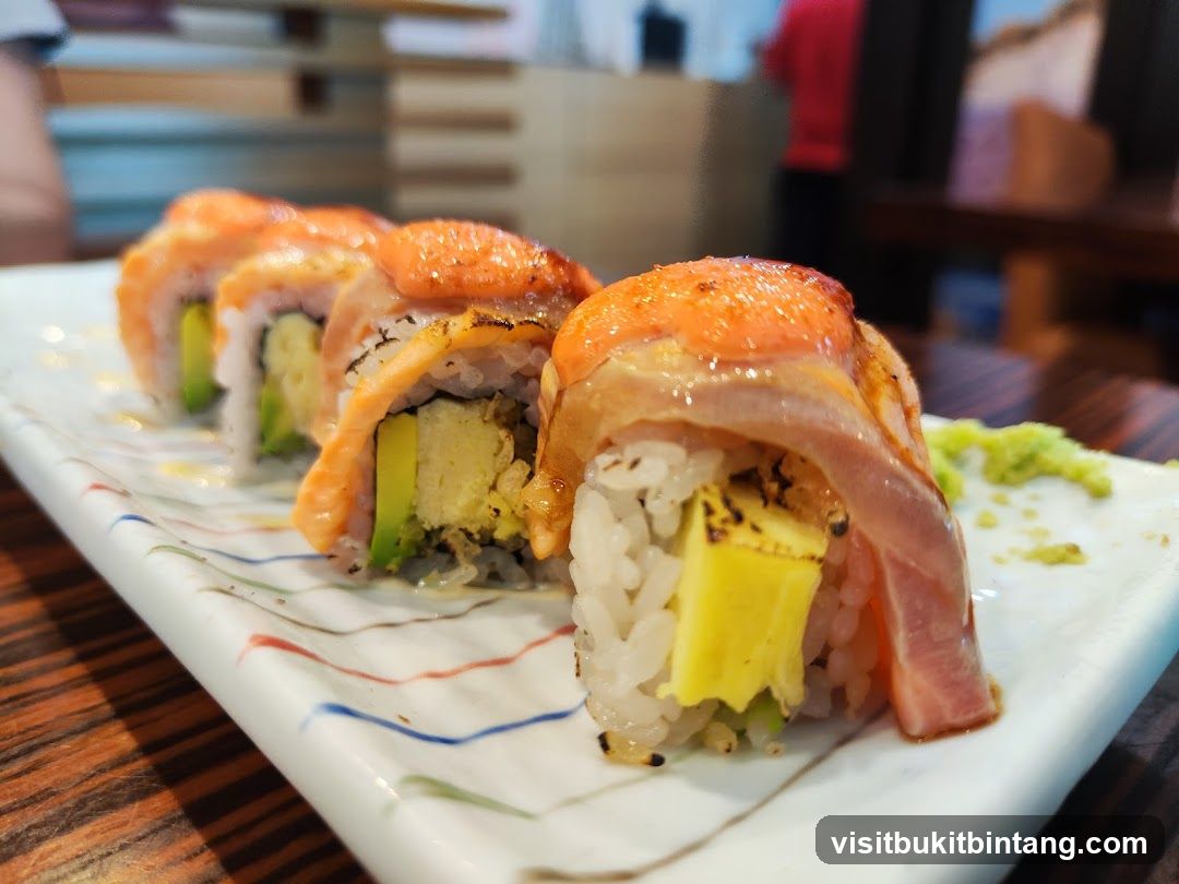 Salmon Sushi Rolls