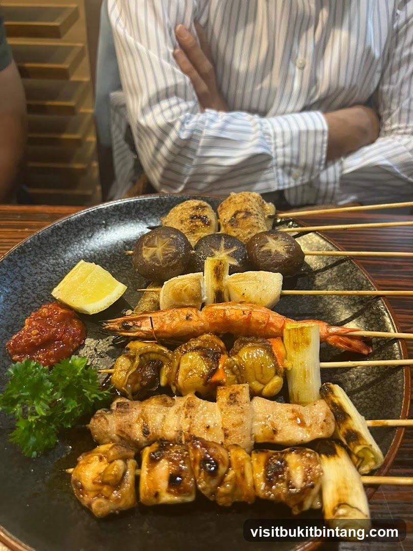 Assortment of Grilled Skewers