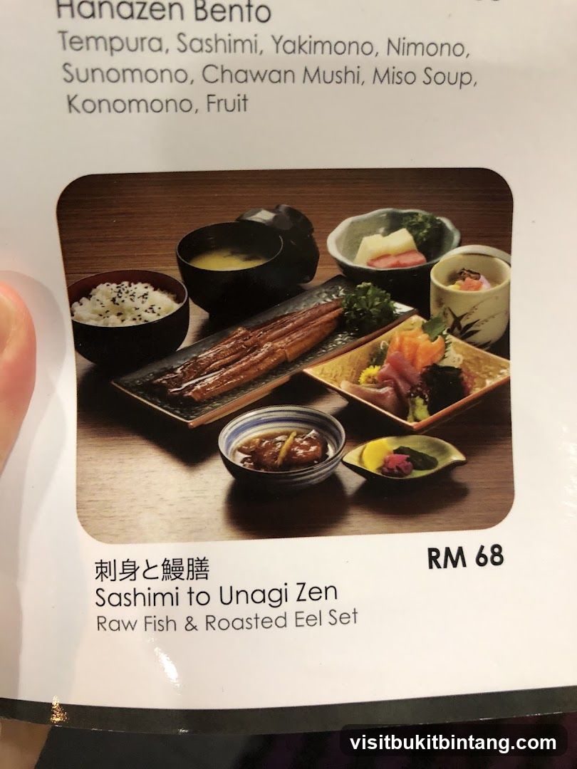Sashimi to Unagi Zen