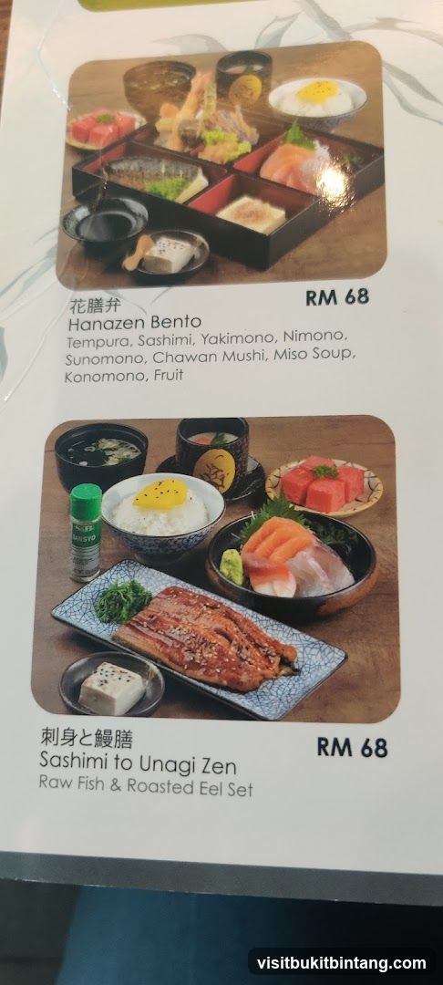 Japanese Bento and Set Menu