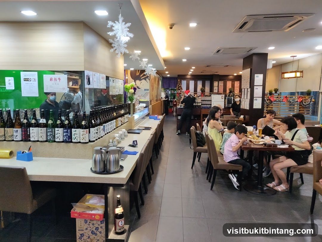 Japanese Restaurant Interior