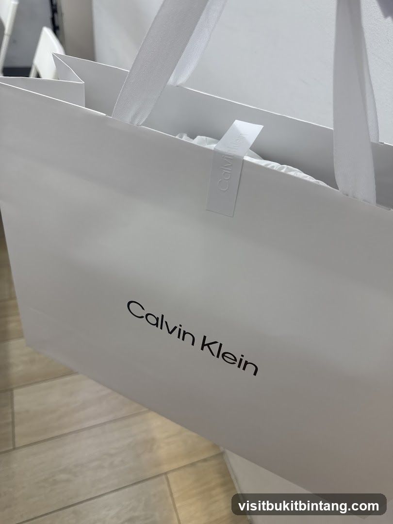 Calvin Klein Shopping Bag