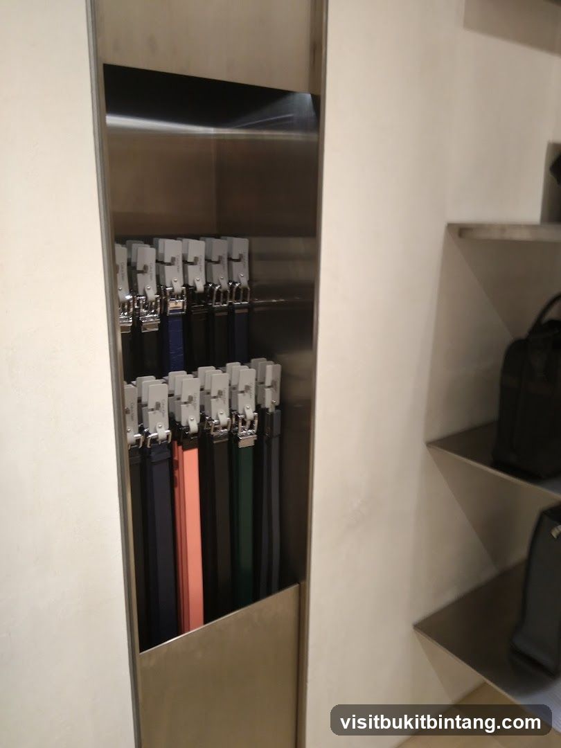 Belts on Display