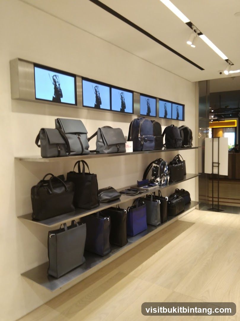Bags on Display