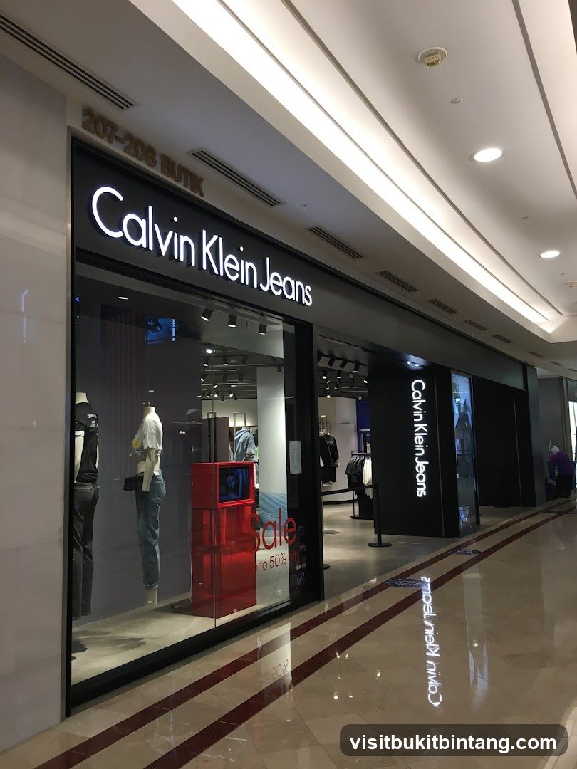 Calvin Klein Jeans Storefront