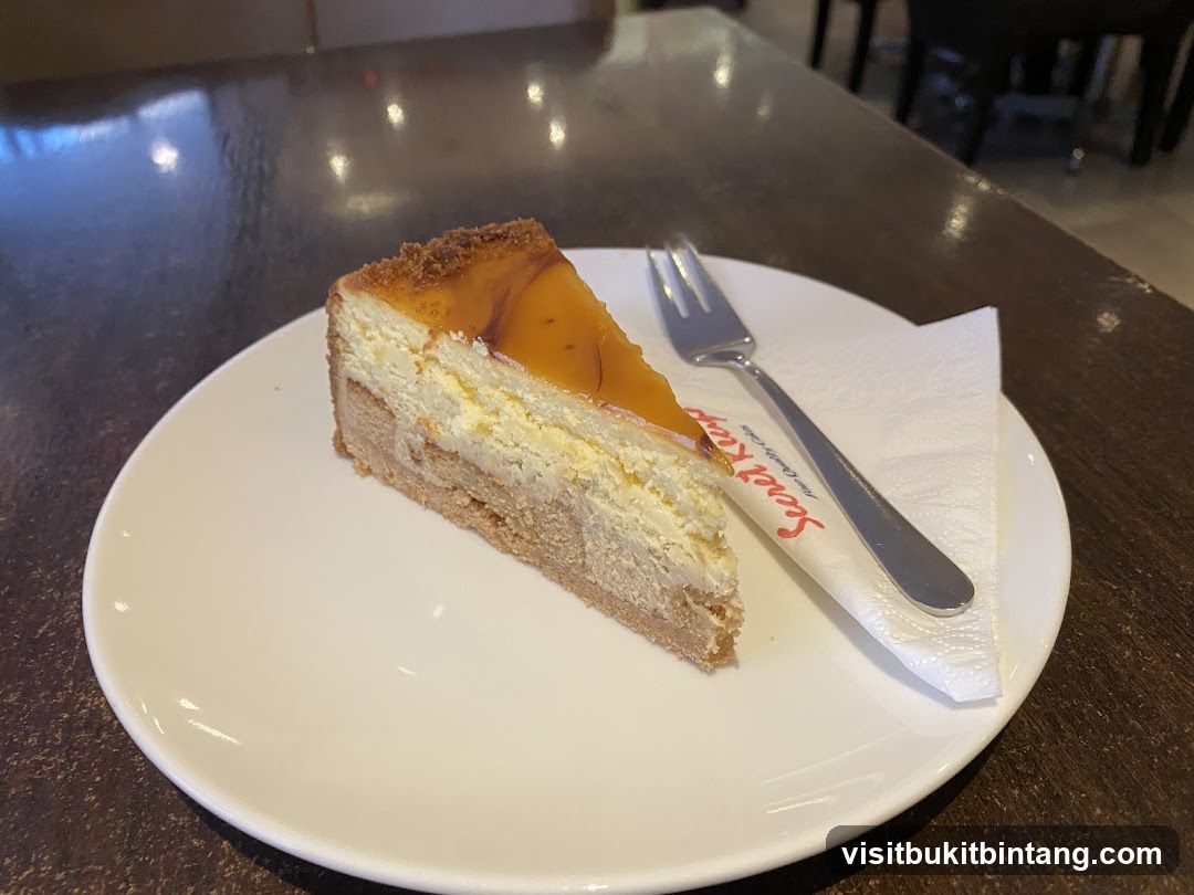 Cheesecake Slice with Fork