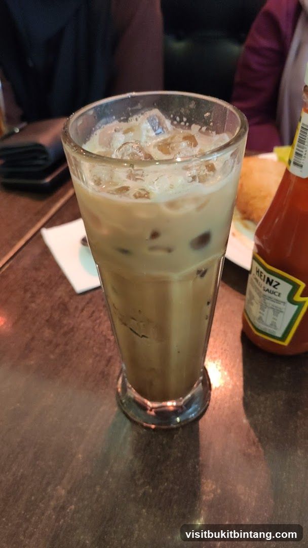 Iced Coffee with Heinz Chili Sauce